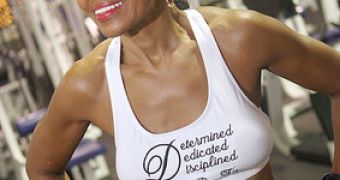 Ernestine Shepherd is 75 and is the world's oldest female competitive bodybuilder