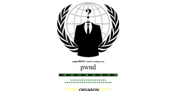 Comilog website defaced by Anonymous hackers