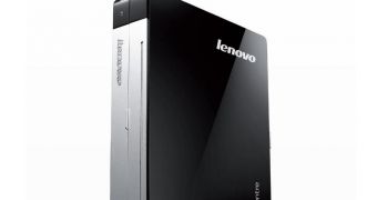 Lenovo DVD case-sized PC