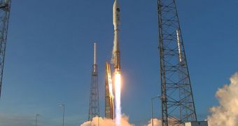 This is the Atlas V rocket that carried OTV-2 to space on March 5, 2011