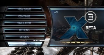 X³: Reunion main screen