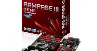 ASUS Rampage III Gene micro-ATX motheerboard debuts