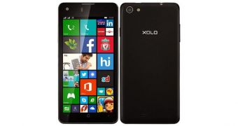 XOLO Win Q900 (front & back)