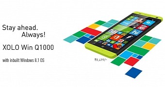 XOLO Win Q1000 with Windows Phone 8.1 Goes on Sale for $135