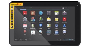 XPAD X-1010, a 10.1-Inch Android Tablet from Simmtronics