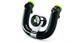 The Xbox 360 wireless steering wheel no longer works