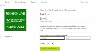 Xbox Live Gold has a price cut