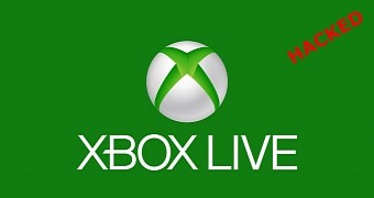 Xbox Live hacked (modified logo)