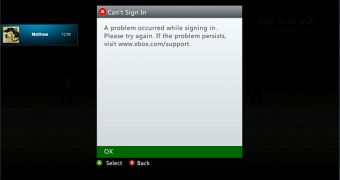 Xbox Live is unavailable right now