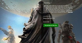 Xbox One Gamers Will Be Able to Pre-Load Destiny Before September 9
