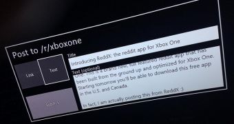Reddit Xbox One app