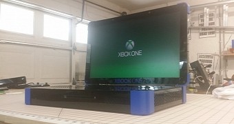 Xbox One laptop in its final stage