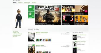The redesigned Xbox.com website
