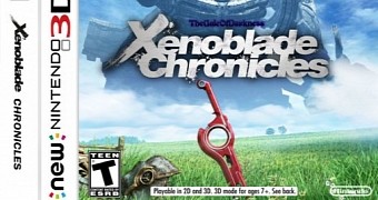 Xenoblade Chronicles 3D cover art