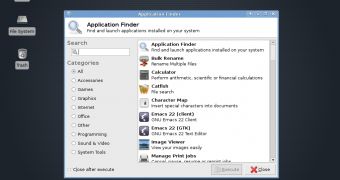 Xfce 4.6.0 and the Application Finder