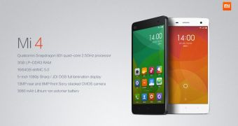 Xiaomi Mi 4 listed with specs