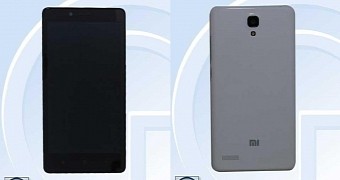 Xiaomi Redmi Note 2 front and back view