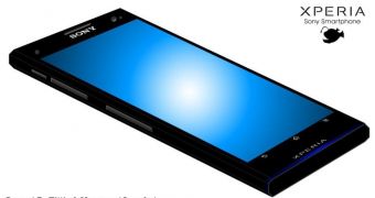 Xperia Angler Quad-Core Concept Phone Spotted