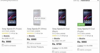 Sony Xperia E1 available in India