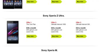 Three UK runs a promotion on Xperia handsets