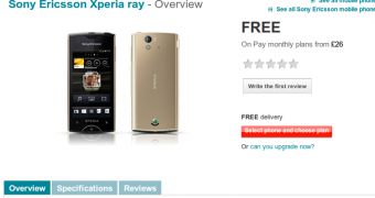 Sony Ericsson's Xperia ray