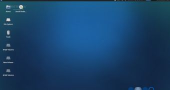 Xubuntu 13.04 Beta 2 desktop