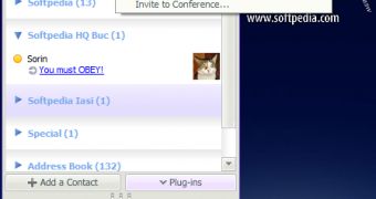 A sample of the new Yahoo! Messenger