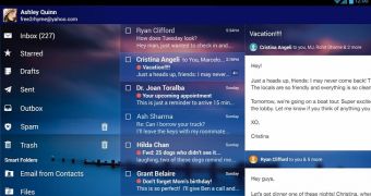 Yahoo Mail for Android (screenshot)