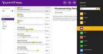 Yahoo Mail can be used on any Windows 8 platform