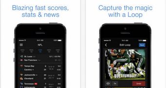 Yahoo Sports on iPhone
