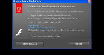The Flash Player should be downloaded only from the vendor's site or from trusted locations