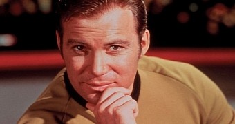 William Shatner played Captain James T. Kirk in the original “Star Trek” TV series and feature films