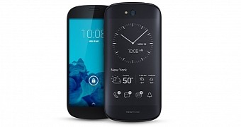 The current YotaPhone 2