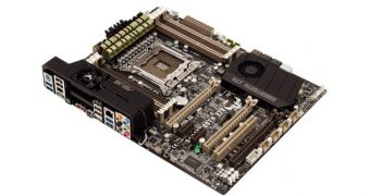 The new Asus Sabertooth X79 motherboard