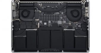 Apple MacBook Pro photograph shows soldered RAM