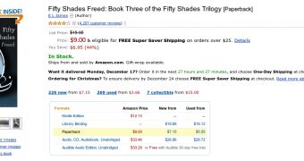 You'll Never Guess Which "Fifty Shades" Novel Topped Amazon's 2012 Best Seller List