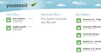 YouSendIt for Windows 8 supports all versions of Microsoft's latest OS