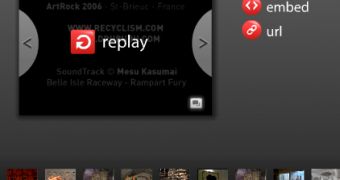 The new video player interface