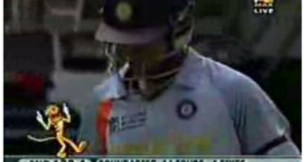 One of the cricket clips published on YouTube