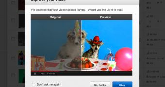 YouTube Debuts Magic "One-Click Fix" Button for Shaky or Dark Videos