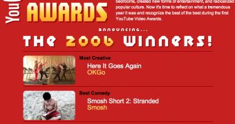 The award page