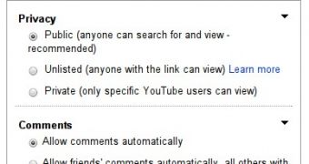 The new privacy option is available for newly uploaded videos and old ones as well