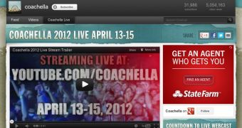 Coachella live on YouTube