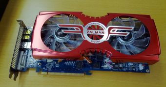 ZALMAN Shows Custom Cooled AMD Radeon HD 7950 Card