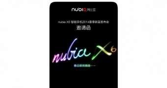 ZTE Nubia X6 to be officially announced on March 25