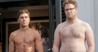 Zac Efron and Seth Rogen will be seen together in the comedy “Neighbors,” out in May
