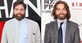 Zack Galifianakis has slimmed down considerably, is tired of being famous
