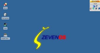 ZevenOS-Neptune 5.0 Beta Ditches Deskbar