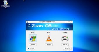 Zorin OS Lite 5.2 desktop