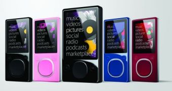 Zune device family